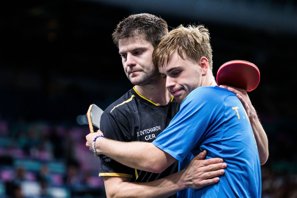 关于韩国乒乓球队鏖战瑞典乒乓球队，奥恰洛夫高光表现的信息