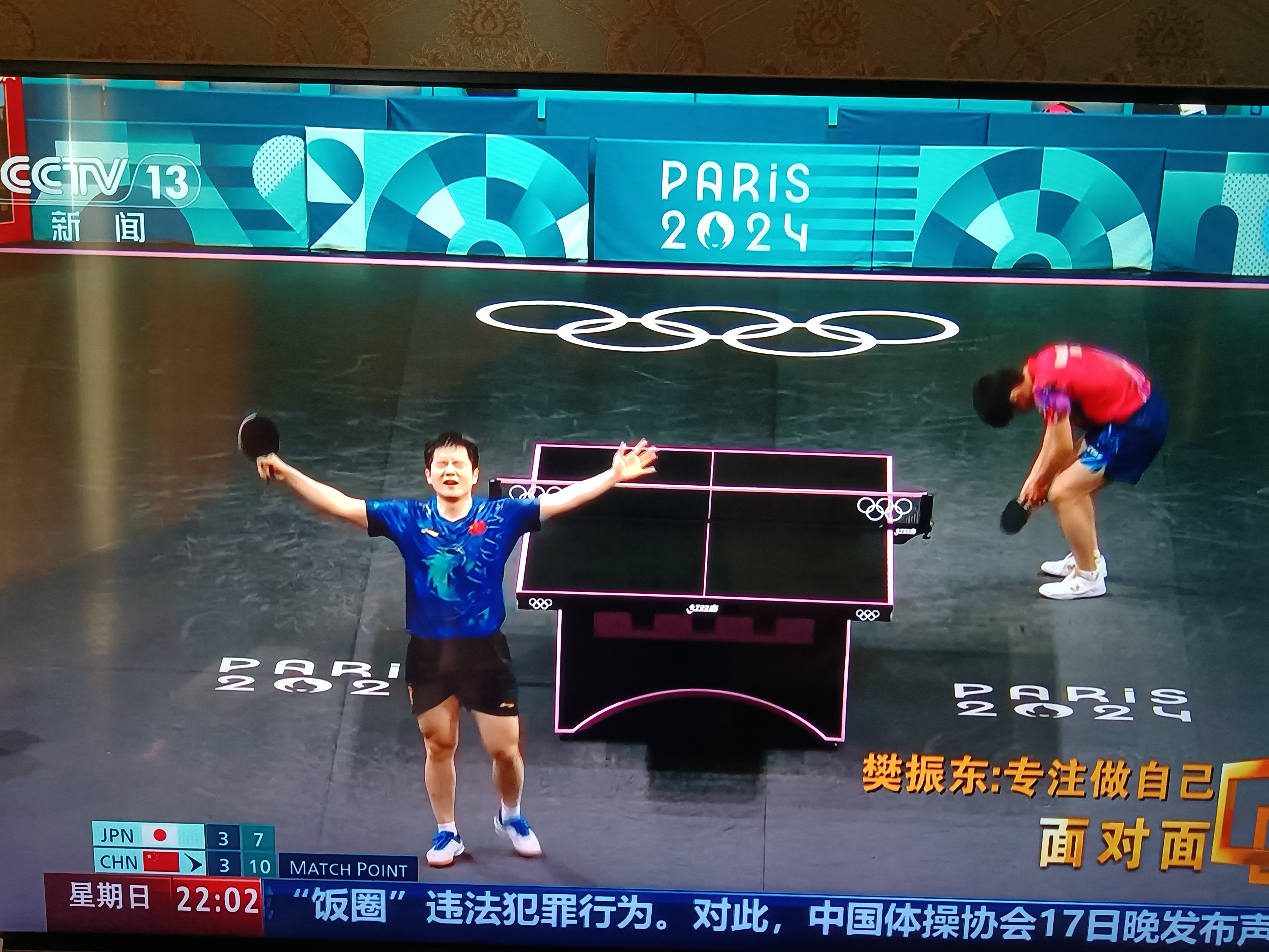 法国队横扫葡萄牙队，樊振东点燃赛场的简单介绍